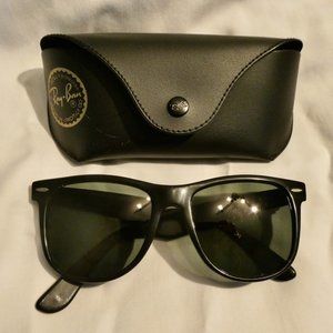 1988 Vintage Ray-Ban Wayfarers, Bausch + Lomb